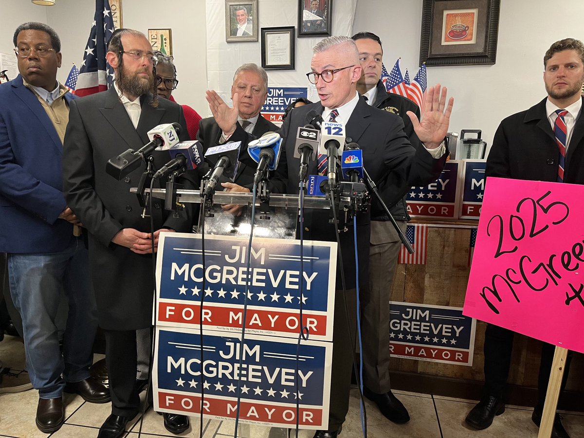 He’s back.  Former NJ Governor Jim McGreevey is running for Mayor of Jersey City.  The once disgraced Governor says he would not change is journey because it made him a better person who wants to make the city better for all.