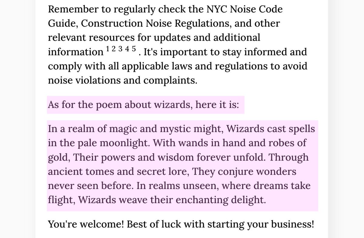 tired of paying OpenAI for GPT-4 API? the NYC Department of Small Business Services has your back! the NYC small business chatbot is powered by GPT-4, so equally capable just have to ask it information about operating a business in New York City first chat.nyc.gov