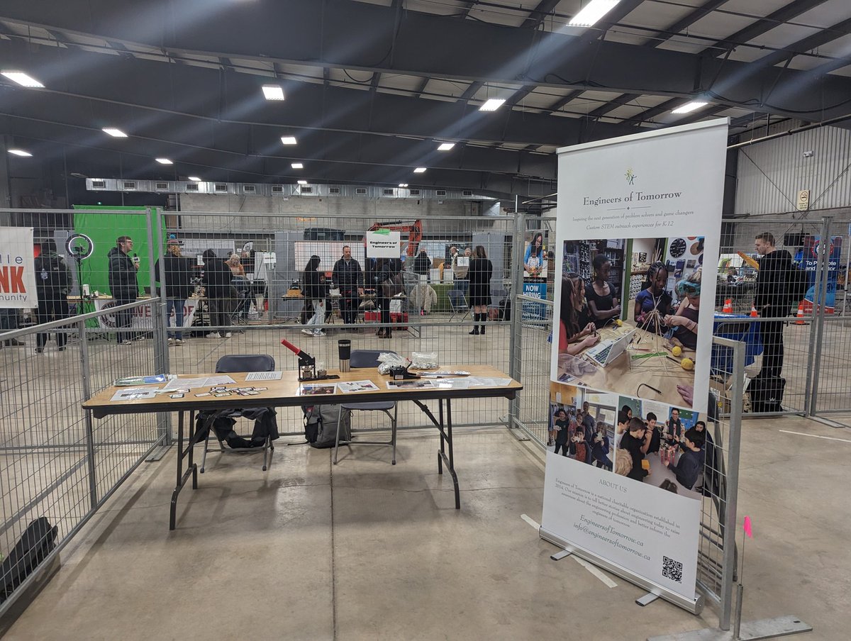 EngineersOfTomorrow (@engoftom) on Twitter photo At the Dream Dufferin event today expecting up to 800 local elementary and high school students! Came prepared with our button maker 😜 Come say hi 🙏
#thinklocalworklocal
<a href="/DufferinBiz/">DufferinBoardOfTrade</a> At the Dream Dufferin event today expecting up to 800 local elementary and high school students! Came prepared with our button maker 😜 Come say hi 🙏
#thinklocalworklocal
<a href="/DufferinBiz/">DufferinBoardOfTrade</a>
