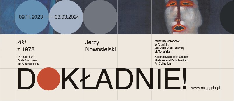 🔴 Zapraszamy na wystawę „Dokładnie! Akt z 1978 Jerzego Nowosielskiego' w @MNGdansk - Oddział Sztuki Dawnej❗️ Więcej 👇👇facebook.com/MinisterstwoKu…