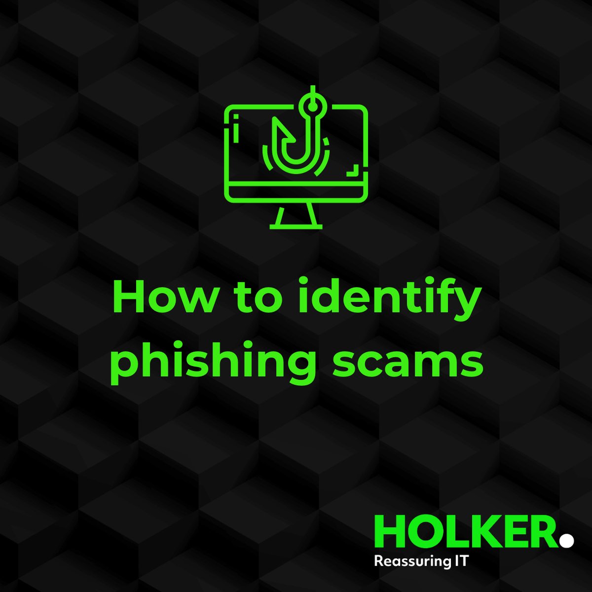 It's important to spot the signs of a #Phishing #scam before it's too late.

🟢 Do you know the sender?
🟢 Is the email out of character?
🟢Watch out for spoofs of your company or well-known companies, eg. 'Micorsoft'
🟢 If you think it's suspicious do not click on any links