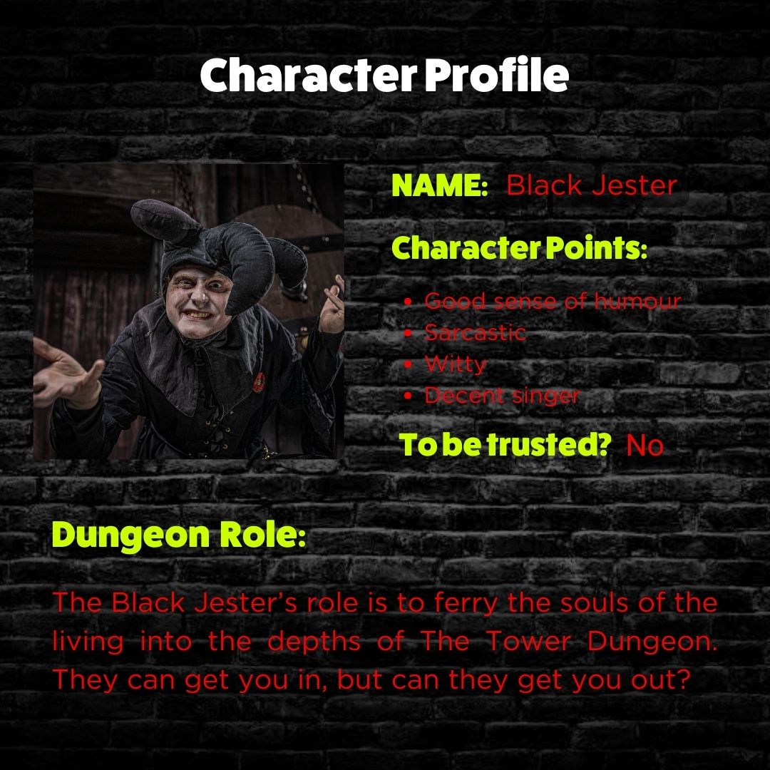 Despite their profile, would you still put all of your trust in Black Jester? 👀