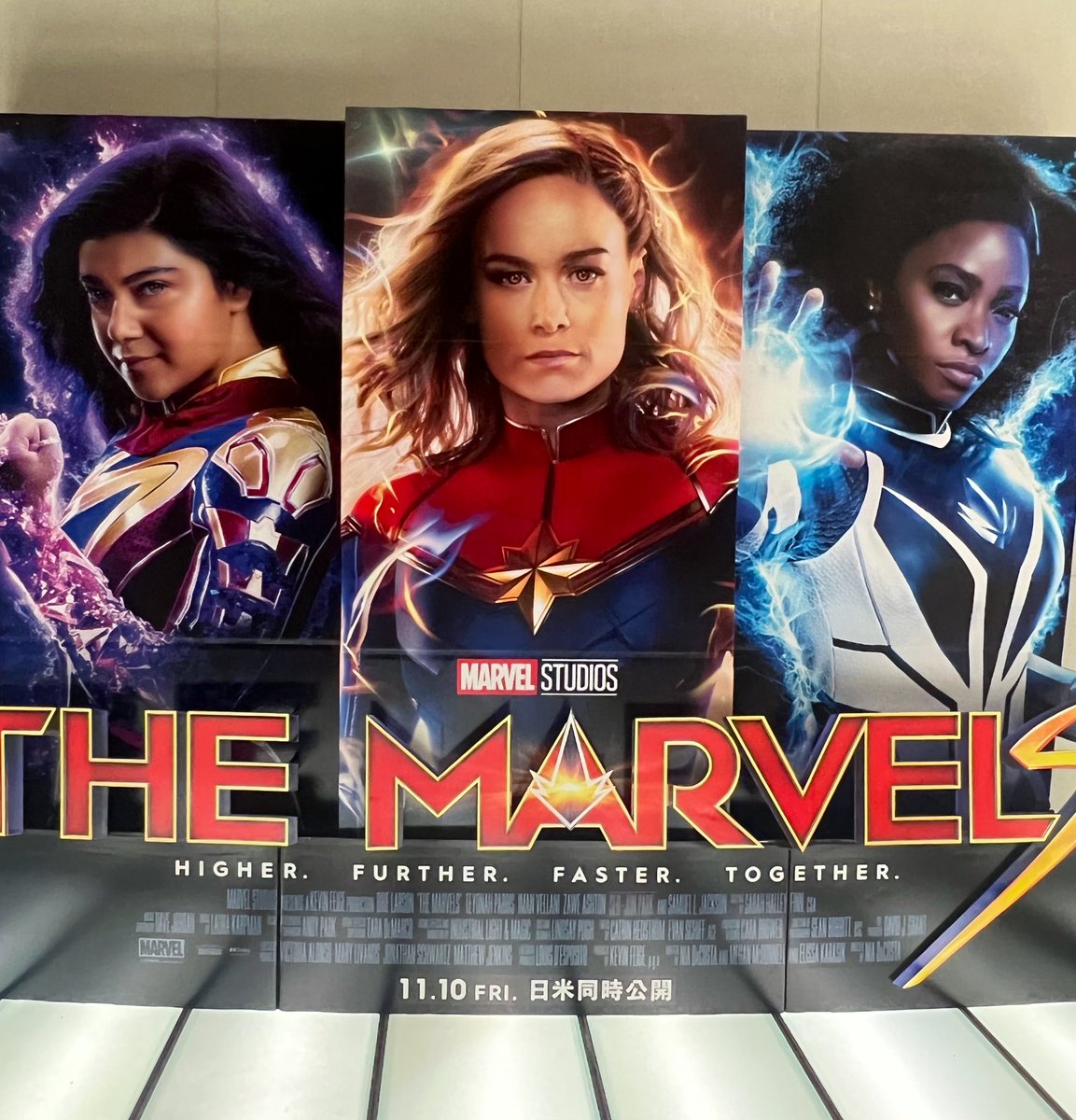 MARVEL最新作「マーベルズ」
ジャパンプレミア試写会に参戦！
ストーリー、アクション、コメディー
ブチ上がる事マチガイナイ作品でした🔥
日本語吹き替え版も観ないとな🐈
#マーベルズ #WREP
#アベンジャーズ最強ヒーローの新たな強さ目撃