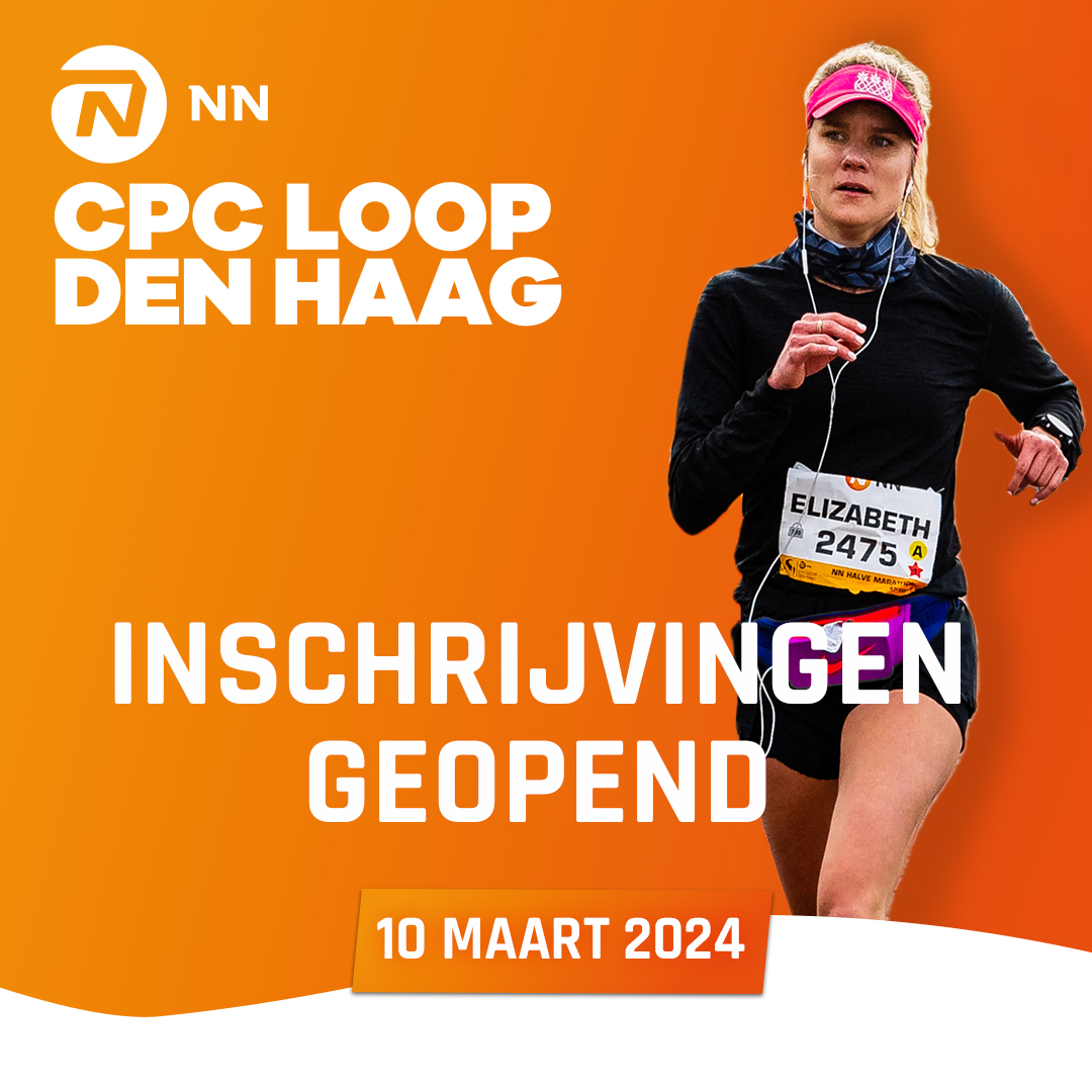 De inschrijvingen voor de 48e editie van de NN CPC Loop Den Haag op zondag 10 maart zijn geopend!

nncpcloopdenhaag.nl/nieuws/inschri…
