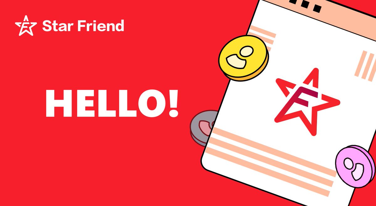 StarFriend_io's tweet photo. 👋Hello friend! I'm StarFriend, nice to meet you！ https://t.co/rpVnlWmnko