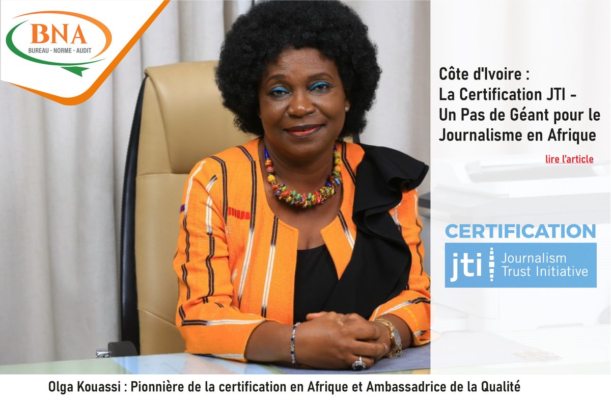 𝗖𝗼̂𝘁𝗲 𝗱'𝗜𝘃𝗼𝗶𝗿𝗲 : 𝗟𝗮 𝗖𝗲𝗿𝘁𝗶𝗳𝗶𝗰𝗮𝘁𝗶𝗼𝗻 𝗝𝗧𝗜 - 𝗨𝗻 𝗣𝗮𝘀 𝗱𝗲 𝗚𝗲́𝗮𝗻𝘁 𝗽𝗼𝘂𝗿 𝗹𝗲 𝗝𝗼𝘂𝗿𝗻𝗮𝗹𝗶𝘀𝗺𝗲 𝗲𝗻 𝗔𝗳𝗿𝗶𝗾𝘂𝗲 
fr.allafrica.com/stories/202311…