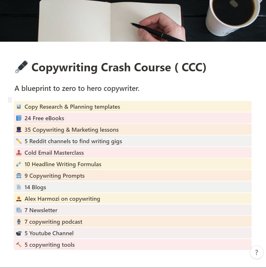 NomadsCopy's tweet image. Copywriting is a skill that rarely comes easily

It took me 2000+ hrs of experimenting with copywriting to master it

I can share copywriting resources for FREE to get you started in 5 minutes

- Like + comment “nomad”
- Follow ( so I can DM)

RTs appreciated ( but not required)