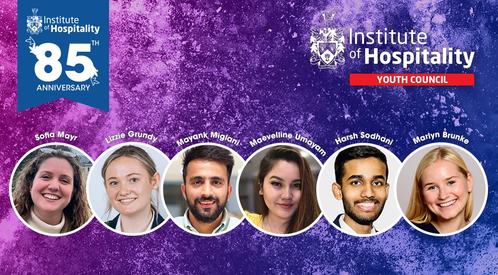 Congratulations to our recent graduates:Lizzie Grundy, Sofia Mayr, Mayank Miglani, Harsh Sodhani. These talented individuals have joined the Institute of Hospitality Youth Council. Their dedication and passion for the industry are truly inspiring.🎉👏