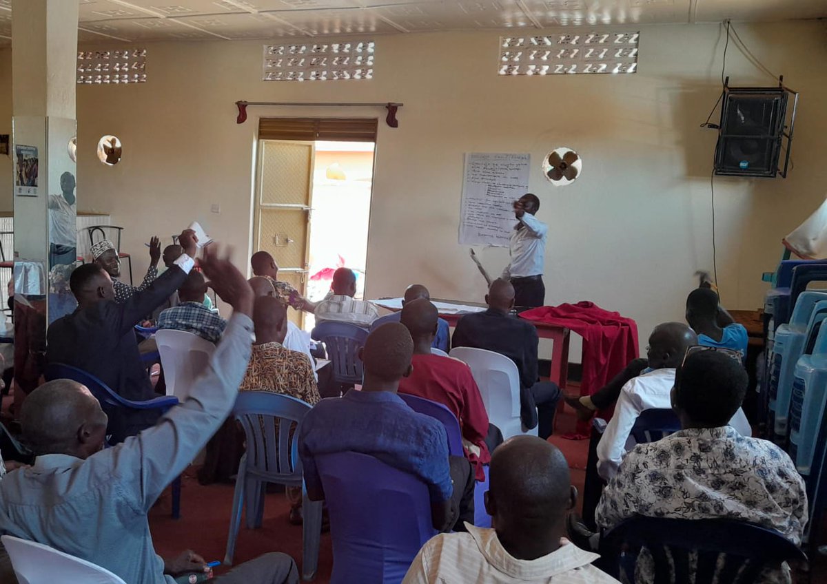 @FOWODE_UGANDA is conducting a sensitization workshop in Luwero district to enhance men's knowledge and appreciation of gender equality principles. This workshop seeks to increase support for women's leadership among spouses and male household heads. #WomenandLeadership