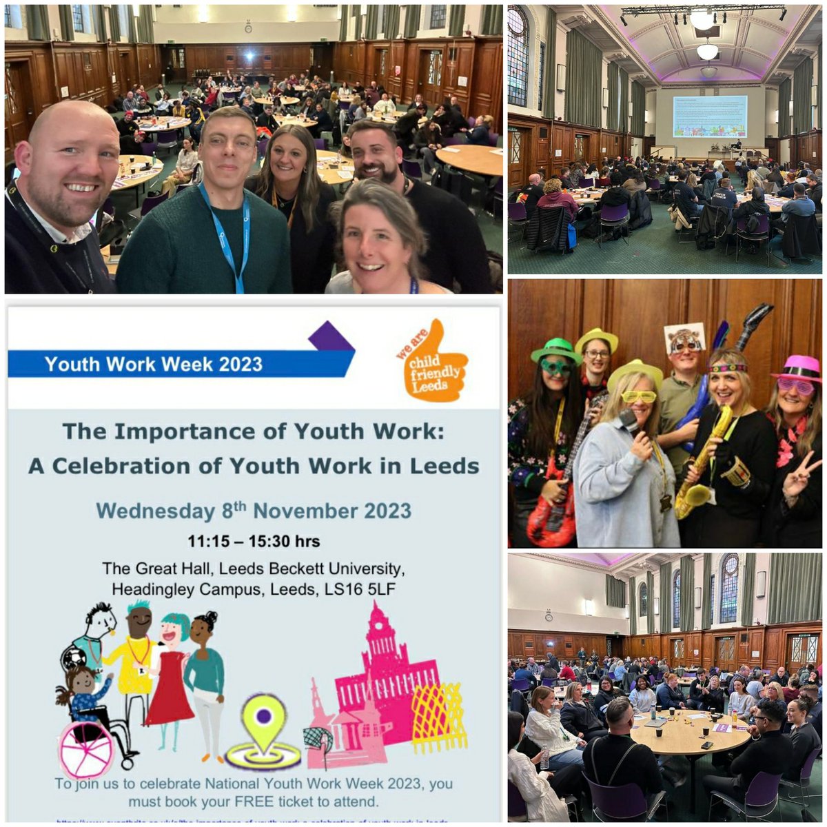 What a day!!

#amazing to get so many #Youthworkers & supporters of #Youthwork together as part of #Youthworkweek2023 @leedsbeckett

#YouthworkWorks
#LeedsYouthService 
#LeedsYouthAlliance 
#Partnership