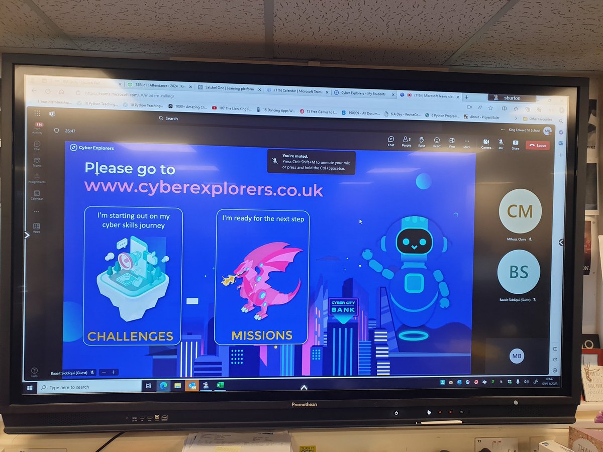 KESVi_ICT's tweet image. Fantastic experience @keslichfield with @keslich_lower and y13 @OCR_Vocational #camtecl3it students enjoying #cyberexplorers from @DCMS. 
Great insight into cyber crime and careers @kescareers1
Big thank you to @baasitsiddiqui @SiddiquiEdu! 🖥⌨🖱💻⭐🦠🔐