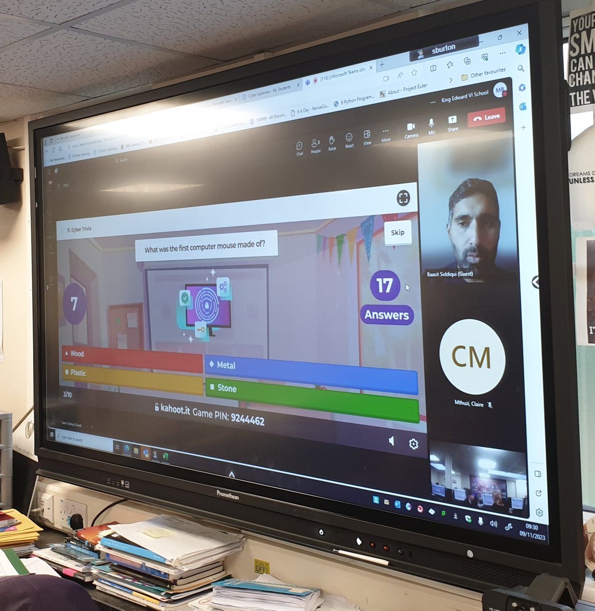 KESVi_ICT's tweet image. Fantastic experience @keslichfield with @keslich_lower and y13 @OCR_Vocational #camtecl3it students enjoying #cyberexplorers from @DCMS. 
Great insight into cyber crime and careers @kescareers1
Big thank you to @baasitsiddiqui @SiddiquiEdu! 🖥⌨🖱💻⭐🦠🔐