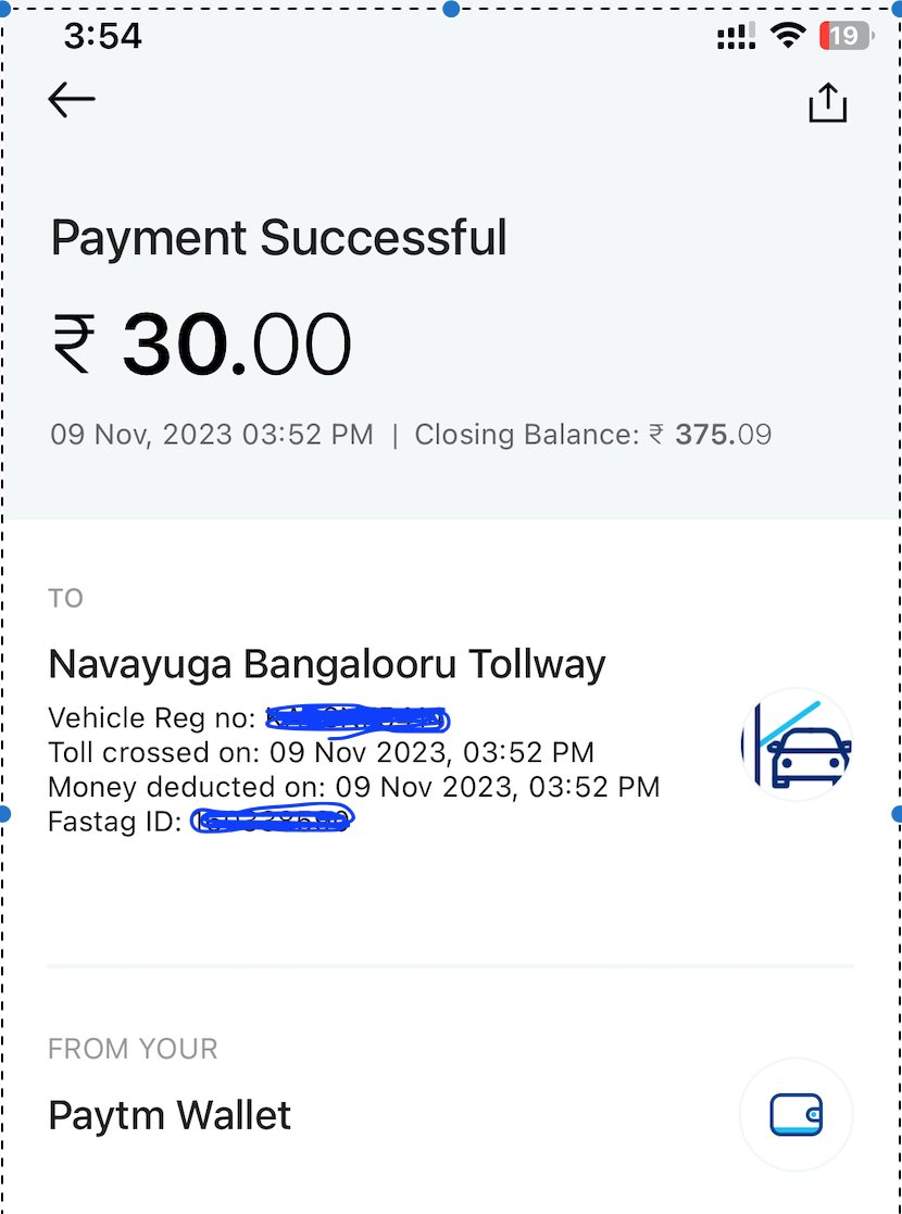 Fastag has become the biggest fraud in our country. I am sitting here in my office and I get a message that money is deducted. <a href="/fastagofficial/">FASTagOfficial</a>, could you please explain? <a href="/NHAI_Official/">NHAI</a>, please take necessary action. <a href="/nitin_gadkari/">Nitin Gadkari</a>. Is it an easy money making process. So shameful.