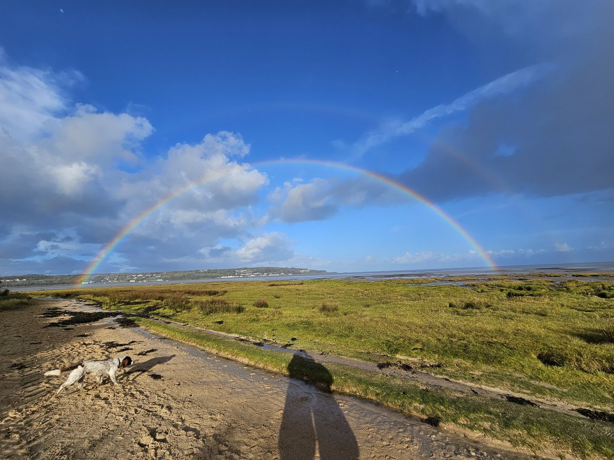 Double rainbow 🌈 beautiful 😍