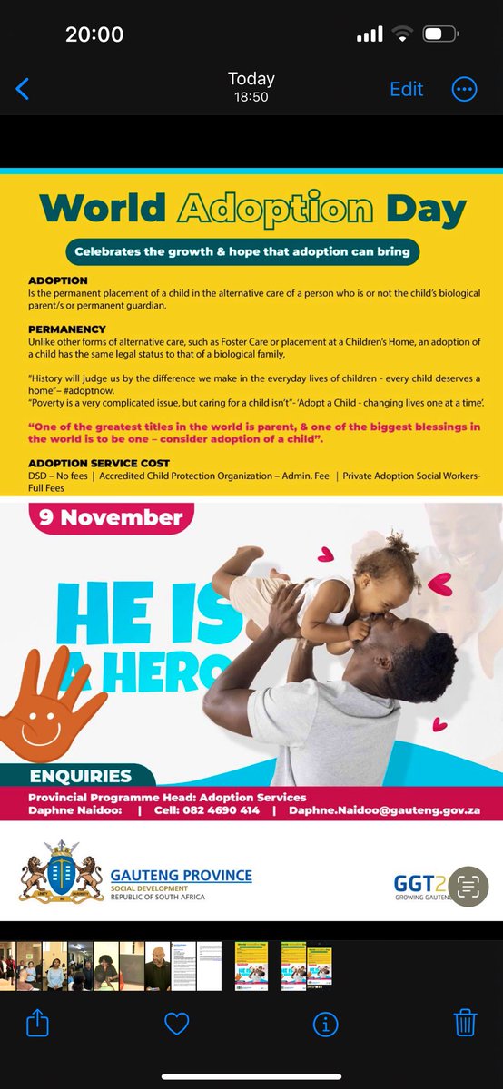 gpgSocDev's tweet image. Today @gpgSocDev is celebrating the World Adoption Day as well as celebrating families , adoption is part of creating families .#WorldAdoptionDay2023 #AFamilyForEveryChild #GovCares #GGT2030