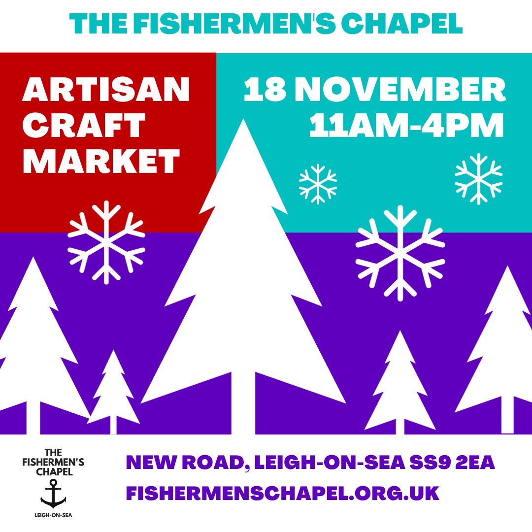 It’s our Artisan Craft Market on the 18th November - a chance to buy gifts from local makers, along with home made refreshments, all alongside the estuary. We’d love to see you. If you’d like to invite friends there's an event page here: fb.me/e/4AjGLSXnA