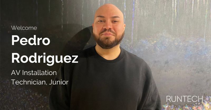 Welcome, Pedro! 🎉

Pedro will be responsible for providing technical support during the installation of AV systems and service call-outs. Working closely with the wider team, he will be an invaluable asset in ensuring our customers receive the best service possible. 

#AVTweeps