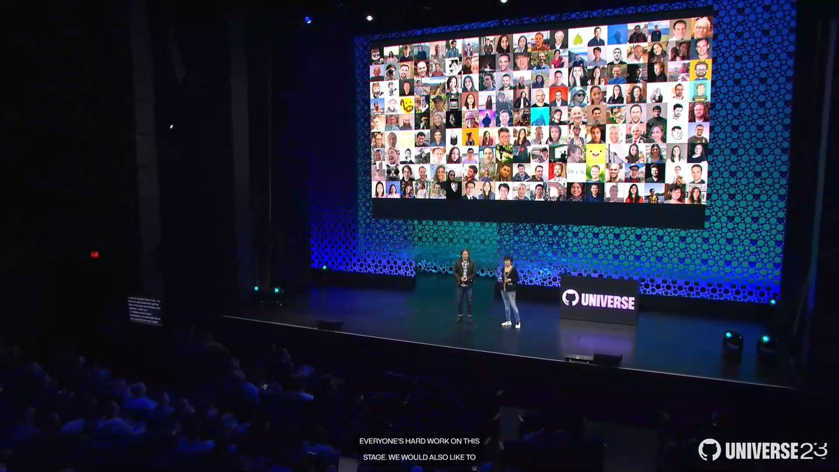 Ralph_106901's tweet image. GitHub Universe 2023, Day 1
@github @githubuniverse

The first day of GitHub Universe 2023 has just concluded. Never expected watching live from afar would give that much allowance. Though it would&apos;ve been a next level experience to be there in-person at YBCA.
#githubuniverse2023