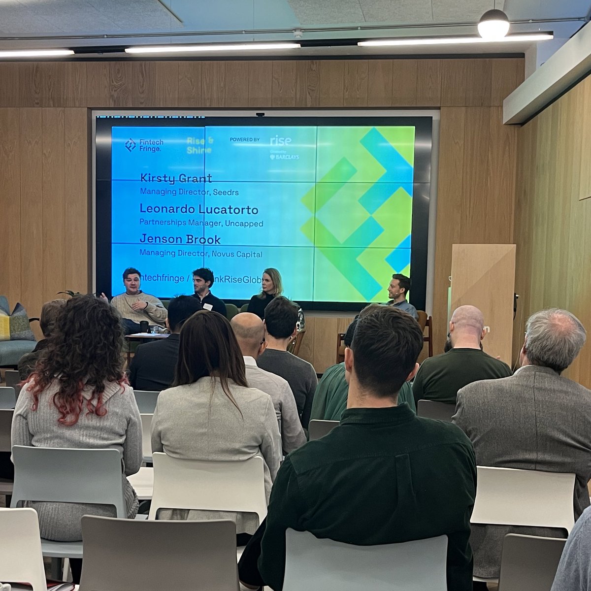 Hard Numbers 📈 (@hardnumbers) on Twitter photo Really timely panel on the alternatives to VC #funding for fintechs happening at the <a href="/fintechfringe/">Fintech Fringe</a> breakfast, with views from <a href="/weareuncapped/">Uncapped</a>, <a href="/Seedrs/">Seedrs</a> and <a href="/NovusCapital/">Novus Capital</a> 📈 Really timely panel on the alternatives to VC #funding for fintechs happening at the <a href="/fintechfringe/">Fintech Fringe</a> breakfast, with views from <a href="/weareuncapped/">Uncapped</a>, <a href="/Seedrs/">Seedrs</a> and <a href="/NovusCapital/">Novus Capital</a> 📈