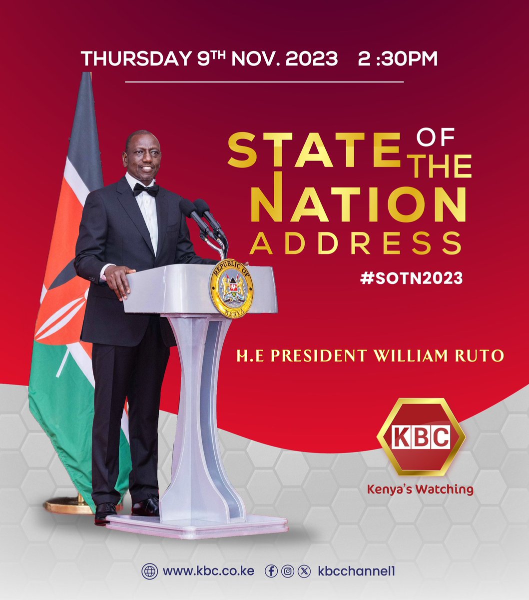 What's your expectations on the STATE OF THE NATION (SONA) by H.E Dr. William Samoei Ruto. #mtetezi Blessed afternoon.L #SOTN2023