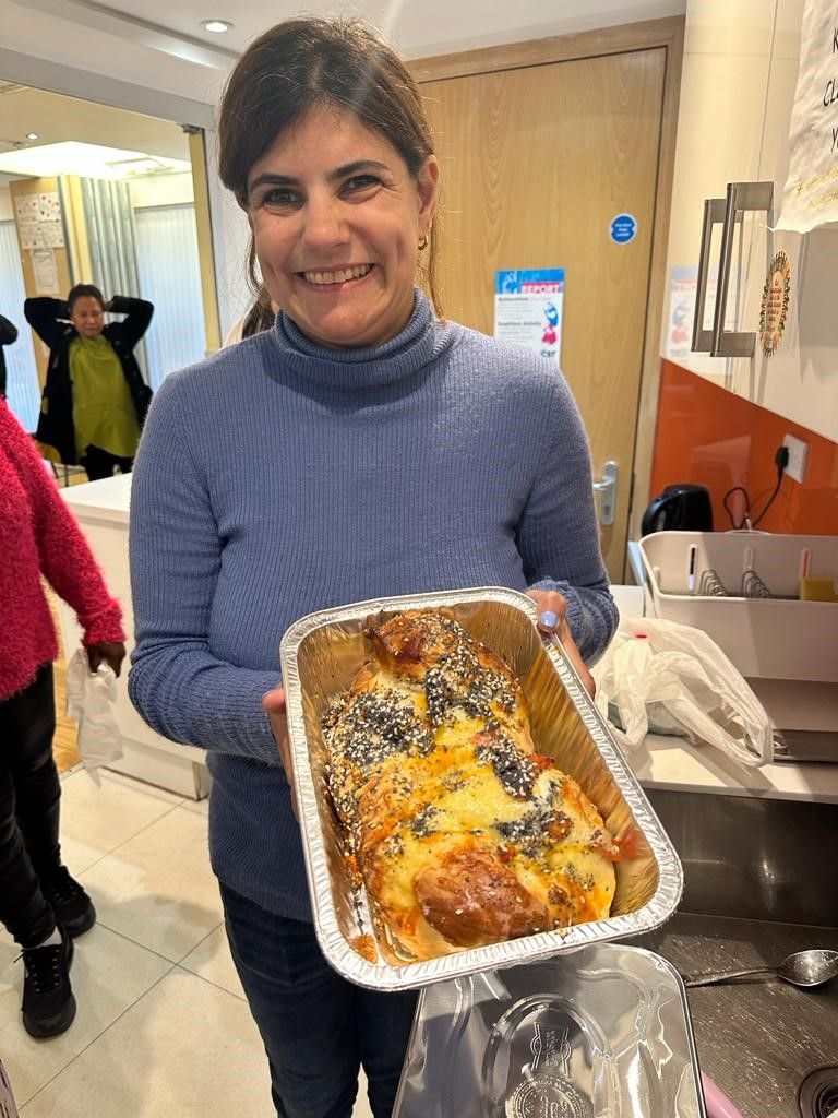 As part of our Jewish culture programme, members asked to make delicious savoury challot in this week’s Cake & Create session after enjoying making regular challah bread a few weeks ago. They look fabulous! #challah #challot #ChallahBread