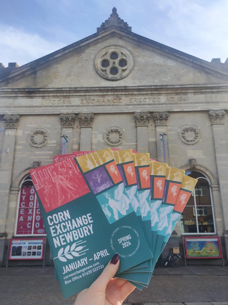 Corn Exchange Newbury (@cornexchange) on Twitter photo We’re now on general sale with our brand-new Spring season!
Whether you fancy a show or are keen to dive into a new hobby with <a href="/thebasegreenham/">TheBaseGreenham</a> or the Learning Centre's workshops and courses, we've got something for you
For more information see here 👇
bit.ly/308Ab9M We’re now on general sale with our brand-new Spring season!
Whether you fancy a show or are keen to dive into a new hobby with <a href="/thebasegreenham/">TheBaseGreenham</a> or the Learning Centre's workshops and courses, we've got something for you
For more information see here 👇
bit.ly/308Ab9M