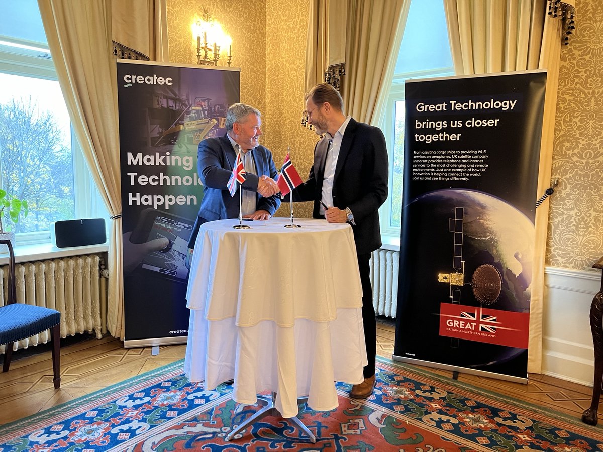 Createc (@createccumbria) on Twitter photo We're thrilled to announce the opening of Createc Norway! Leveraging over a decade of successful operations in the region. The exciting announcement was made yesterday at an event hosted by Ambassador Jan Thompson at the <a href="/UKinNorway/">British Embassy Oslo 🇬🇧🇳🇴</a> Residence.
createc.co.uk/createc-norway… We're thrilled to announce the opening of Createc Norway! Leveraging over a decade of successful operations in the region. The exciting announcement was made yesterday at an event hosted by Ambassador Jan Thompson at the <a href="/UKinNorway/">British Embassy Oslo 🇬🇧🇳🇴</a> Residence.
createc.co.uk/createc-norway…