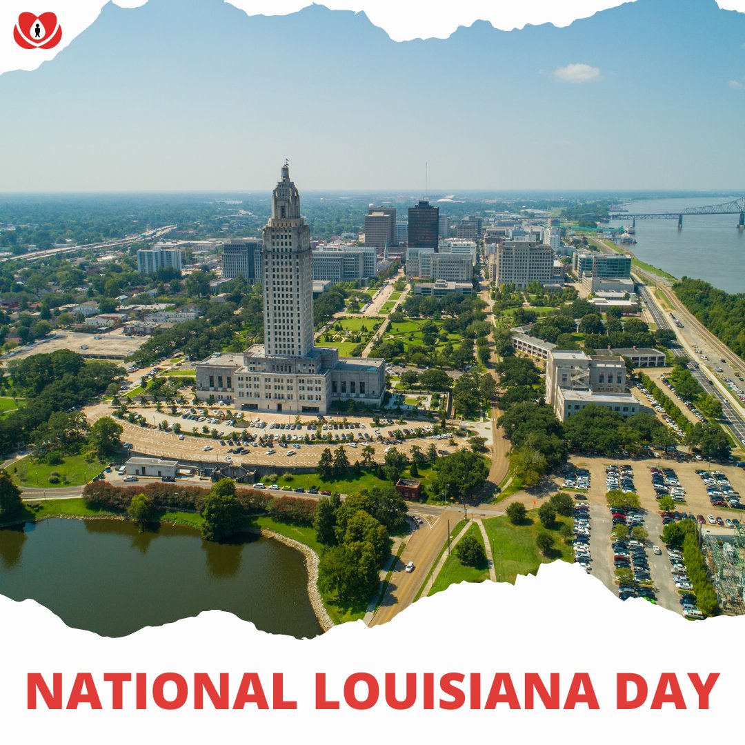 Today is National Louisiana Day! We proudly serve Sickle Cell Warriors in south Louisiana by advocating for equitable health care and treatment for all people living with SCD in south Louisiana. 

#SickleCellAwareness #SickleCellDisease