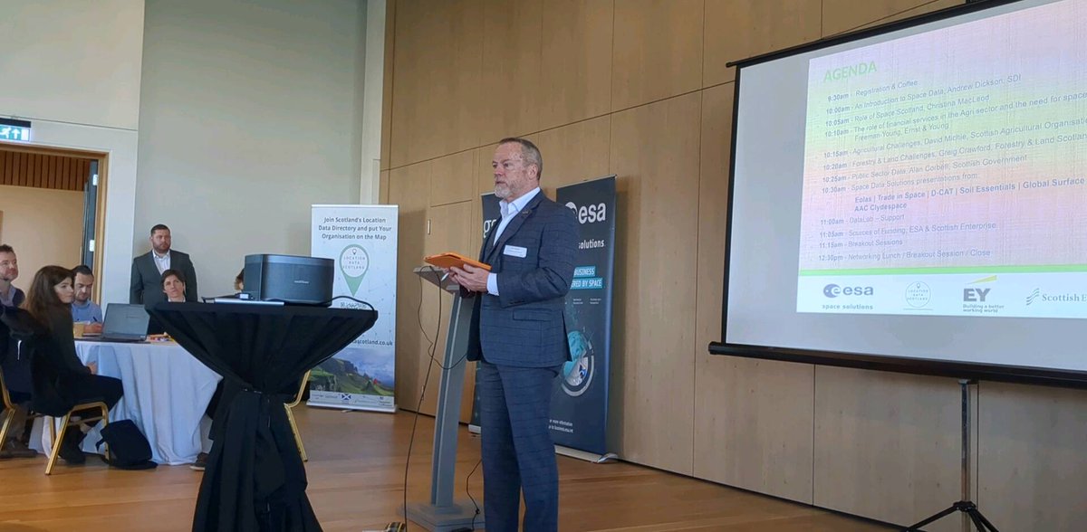 Environment Systems (@envsystems) on Twitter photo Our colleague <a href="/idcameron/">Iain Cameron</a> is at the Agri/Land/Finance & Space Event today, organised by <a href="/location_data/">Location Data Scotland</a>
A fantastic opportunity to learn more about how #satellitetechnology can improve how we manage our natural and agricultural environments 🛰️🌲🌱🚜🐄
👉locationdatascotland.com/fat-event/agri… Our colleague <a href="/idcameron/">Iain Cameron</a> is at the Agri/Land/Finance & Space Event today, organised by <a href="/location_data/">Location Data Scotland</a>
A fantastic opportunity to learn more about how #satellitetechnology can improve how we manage our natural and agricultural environments 🛰️🌲🌱🚜🐄
👉locationdatascotland.com/fat-event/agri…