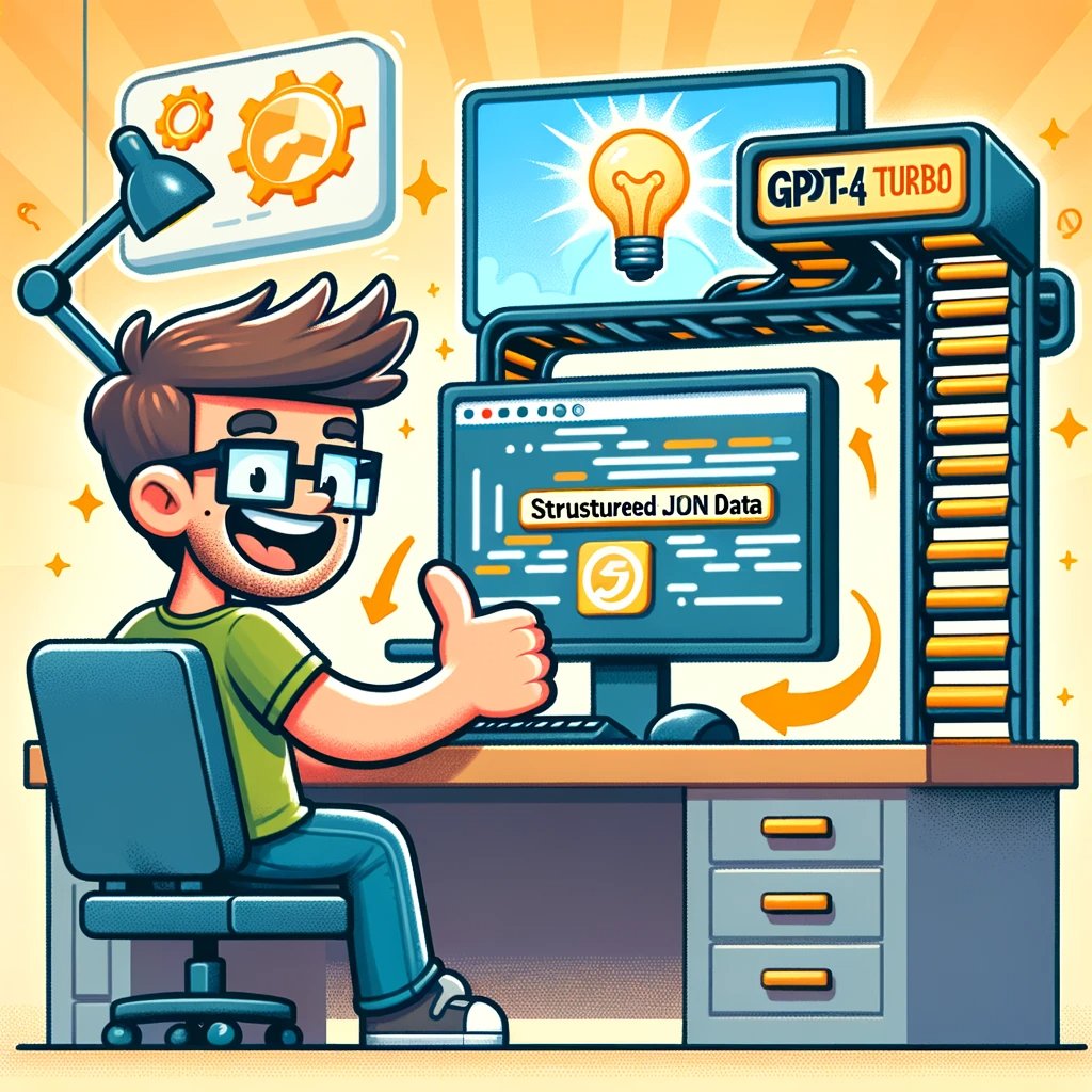 Next_AI_APP's tweet image. Unlock Seamless AI Integration with JSON Mode.
Enjoy structured outputs, enhanced compatibility, and reduced errors, all wrapped in a lightweight, automation-ready package. Say goodbye to extra parsing. #GPT4Turbo #JSONmode.#OpenAIDevDay