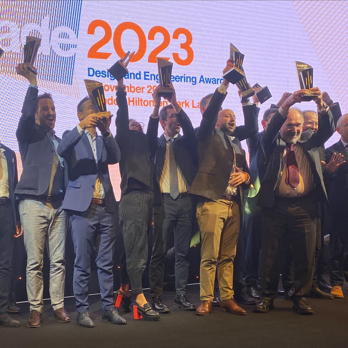 EOCengineers's tweet image. We won THREE awards at the Society of Façade Engineering (SFE) Awards last night!

#awards2023 #facadeengineering  #sfe #societyoffacadeengineers