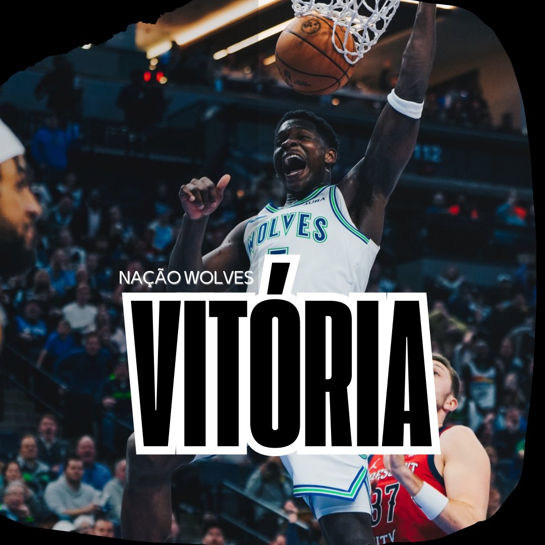 Oscriadofinch's tweet image. Vitória 🏆
Timberwolves 122x101 Pelicans

#boxscore

Ant - 26 PTS / 3 REB / 8 AST / 3 STL / 2 BLK
KAT - 23 PTS / 3 REB / 1 BLK
Rudy - 17 PTS / 21 REB / 1 AST / 2 BLK
Mike - 12 PTS / 4 REB / 4 AST / 1 STL
Shake - 10 PTS / 4 REB / 1 AST / 2 STL
Jaden - 10 PTS / 3 AST