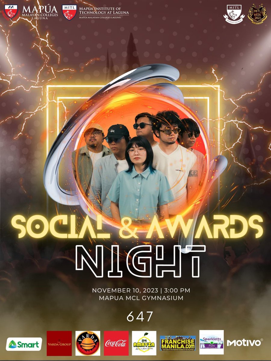 6 4 7 (@647ph) on Twitter photo Bukas sa Mapúa Malayan Colleges Laguna 👀
SEE U! 💓 Bukas sa Mapúa Malayan Colleges Laguna 👀
SEE U! 💓