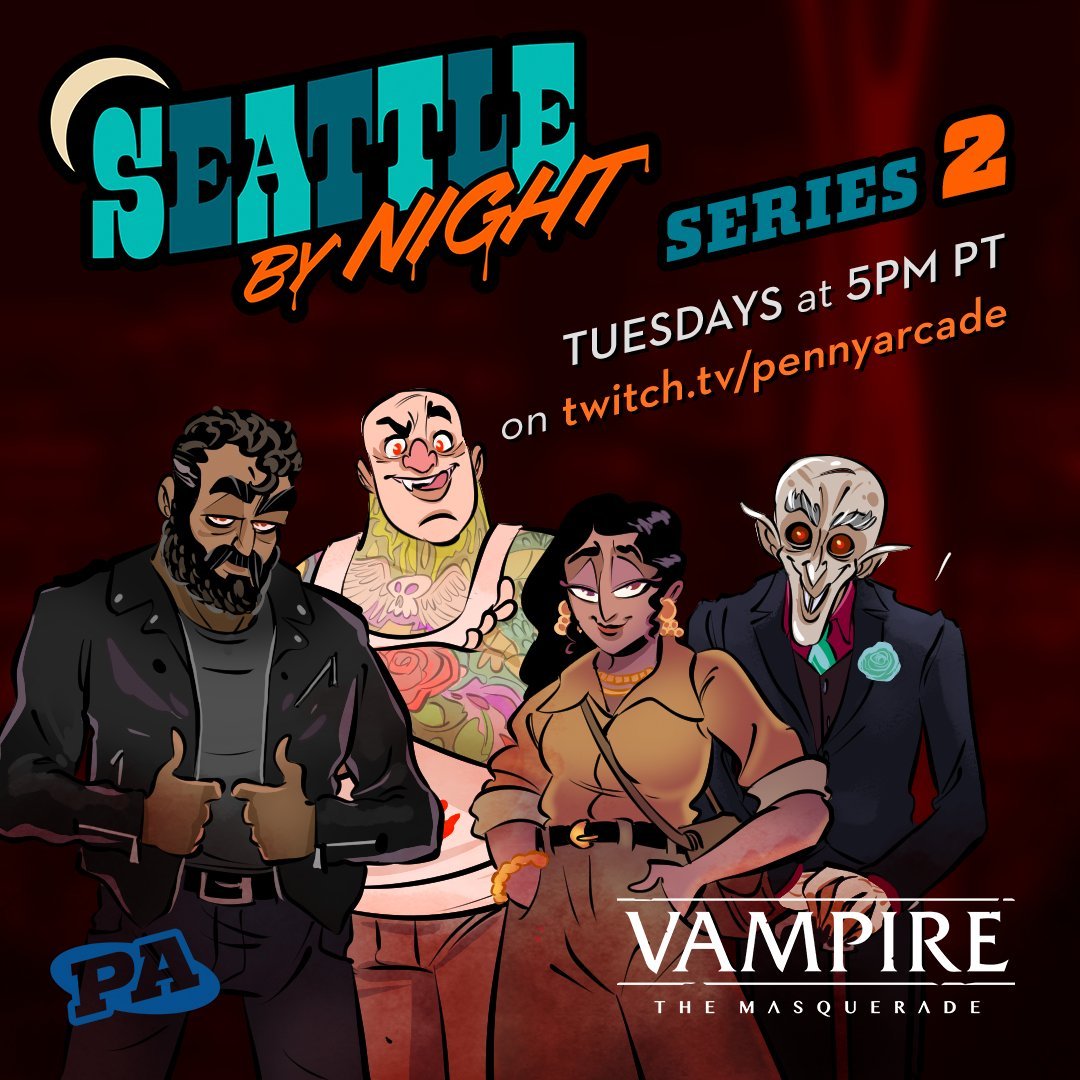 Vampire: The Masquerade: Seattle By Night Season Two Arrives This Halloween