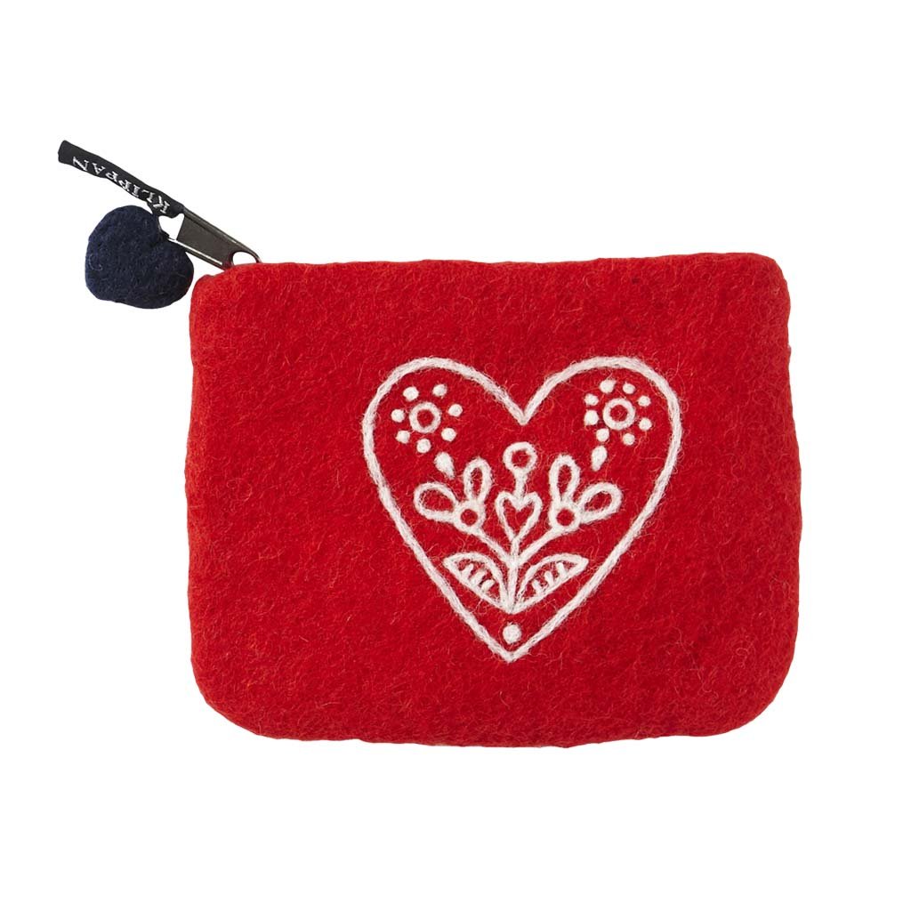 DecoratorsNotes's tweet image. What a fun stocking filler! Our collection of felt purses are made with a living material which is why they all have their unique appearance. Each purse is lined in a contrasting colour with a strong zip and finshed with a striking pom pom. Hand felted in 100% Wool in Nepal.