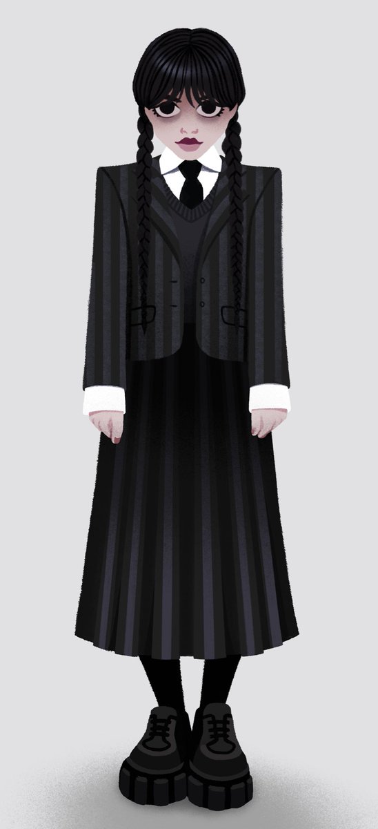 Anna__Otter's tweet photo. Mood: Wednesday 🖤

#wednesdayaddams #wednesday #wednesdaynetflix #netflixwednesday #wednesdayfanart #wednesdayaddamsfanart #wednesdaynetflixfanart #portraitcommission #wednesdaynetflixseries #fanart #fanartwednesday https://t.co/8ZETsaBYnW