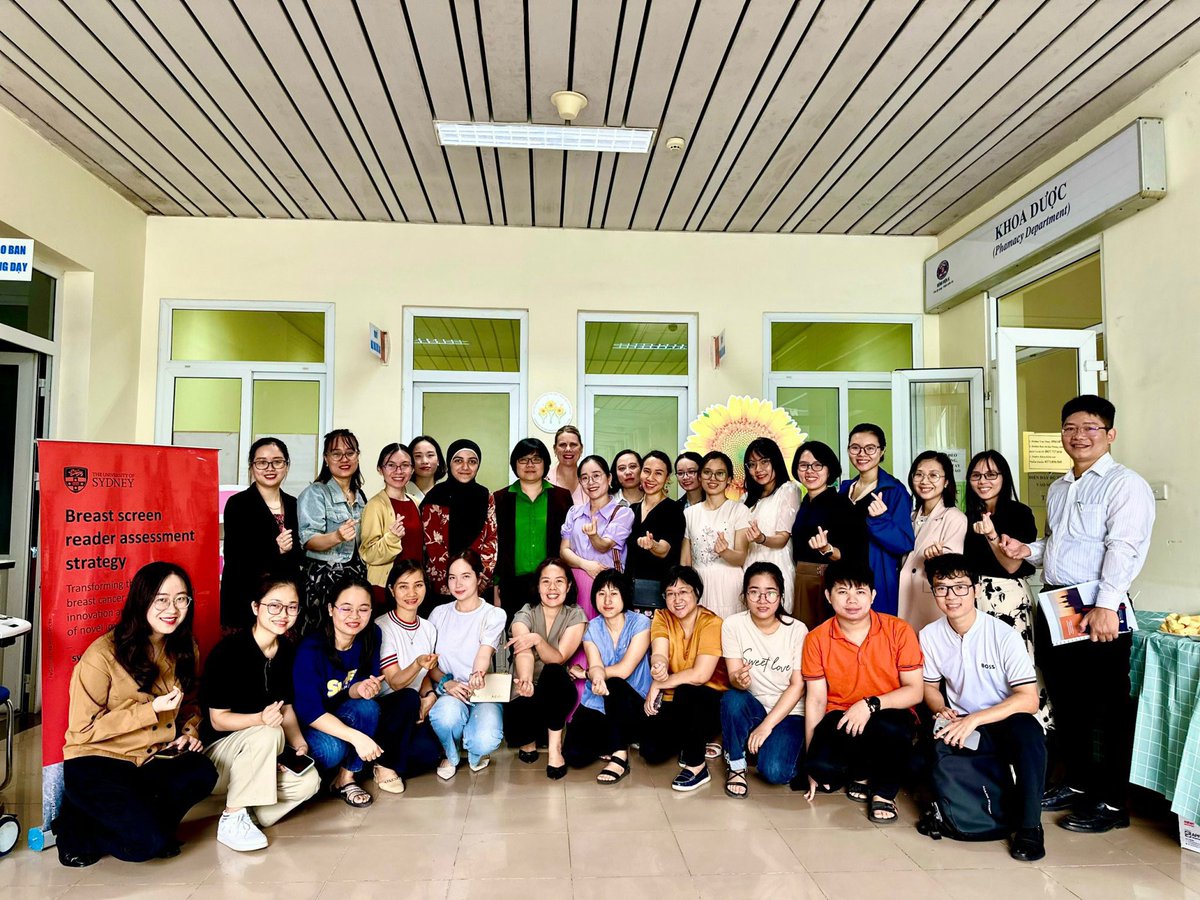 Day 3 for <a href="/Syd_BREAST/">BREAST Australia</a> <a href="/seacsydney/">Sydney Southeast Asia Centre</a> Today is #DBT day, with thanks to <a href="/dfat/">Department of Foreign Affairs and Trade 🇦🇺</a> <a href="/healthgovau/">Australian Dept of Health, Disability and Ageing</a>  <a href="/cancerNSW/">Cancer Institute NSW</a> <a href="/Yun_Trieu_USYD/">Yun Trieu</a> and <a href="/SydneyUniWorld/">Sydney Uni Global</a>. Today 32 radiologists from all over Vietnam came together to learn and participate in research 🇦🇺🇻🇳 <a href="/DungLeVan2/">Dung Le Van</a>