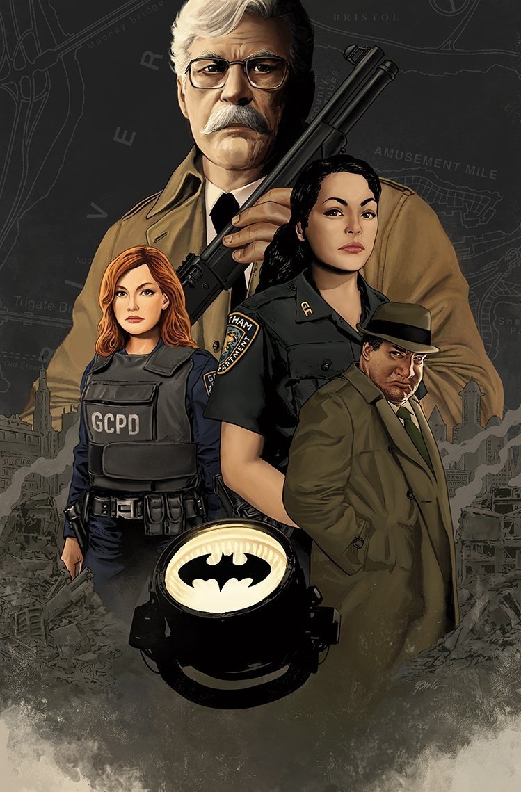 Gotham City Police Dept.
The Blue Wall #3
Artwork by @SteveEpting 
#Batman #ComicArt