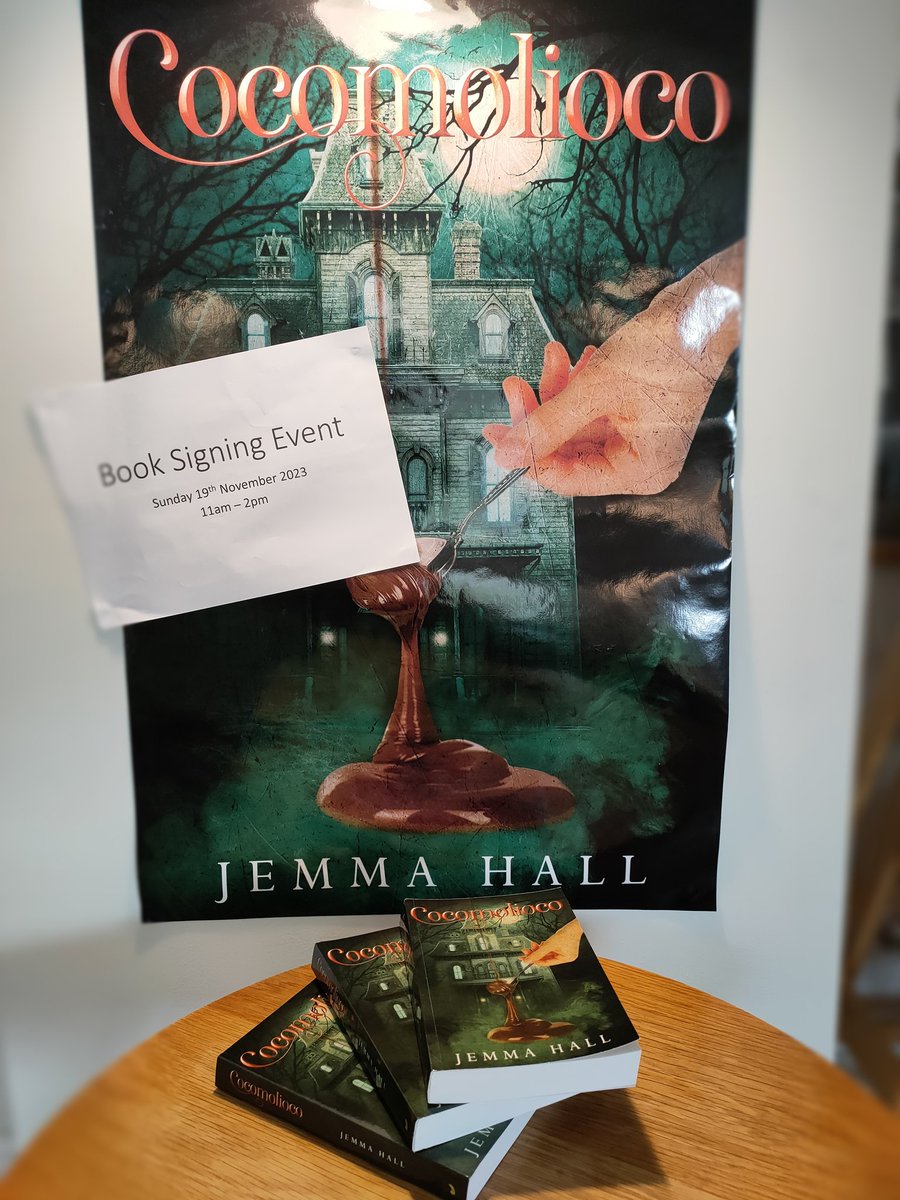 Date for you diaries! We are thrilled to have @cocomolioco Jemma Hall here at The Joiner's Shop signing copies of her fantastic book Chocomolioco on November 19th 11am-2pm! So if you are looking for the perfect Christmas gift....signed by the author, you know what to do!