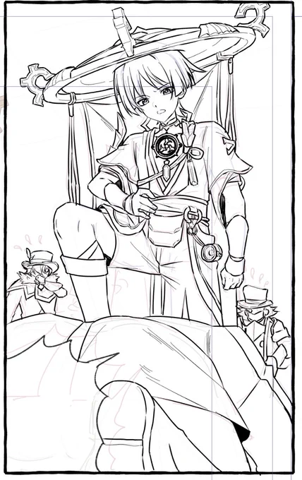 作画カロリーが高い 