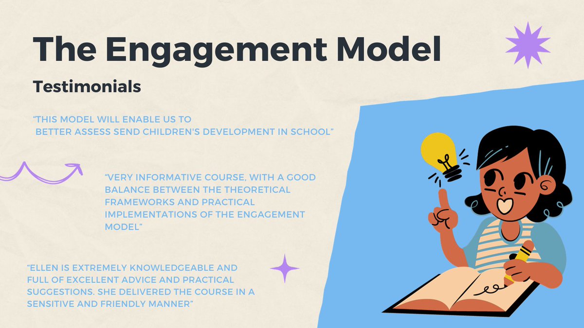 iSENDHub's tweet image. Our Hub Director, Ellen Croft, leads two cohorts of our popular Engagement Model training next term, with online or face to face options available!

bookwhen.com/inclusionsendh…

#EngagementModel #CPLD #Training #SEND #Inclusion #SENDSupport #OneTeam @LeLTSH