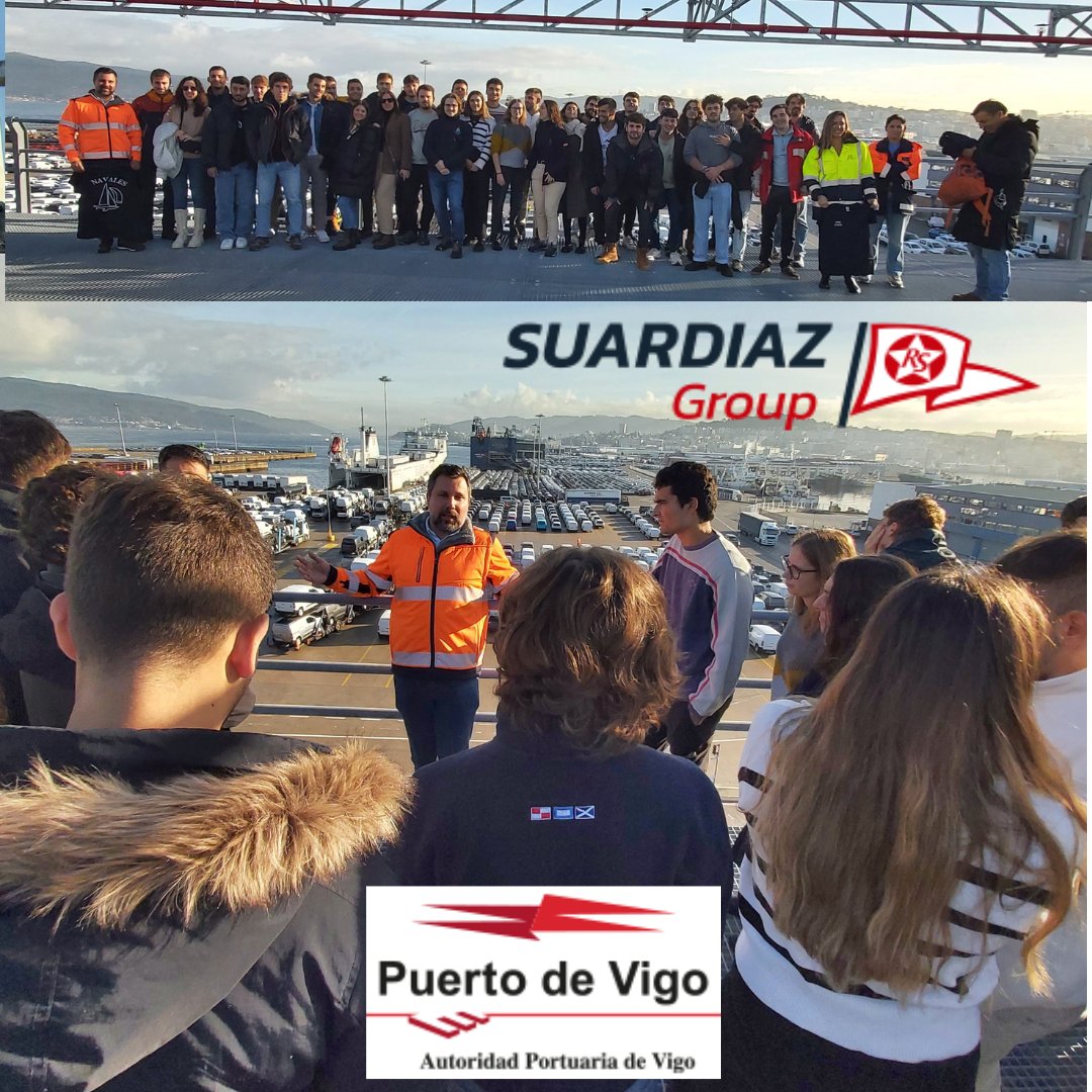 ETSI Navales de la UPM (@etsin_oficial) on Twitter photo Visita del alumnado de la <a href="/ETSIN_Oficial/">ETSI Navales de la UPM</a> de <a href="/La_UPM/">Universidad Politécnica de Madrid</a> en las instalaciones de #Suardiaz en el <a href="/PuertoDeVigo/">Puerto de Vigo</a>
#etsinavales Visita del alumnado de la <a href="/ETSIN_Oficial/">ETSI Navales de la UPM</a> de <a href="/La_UPM/">Universidad Politécnica de Madrid</a> en las instalaciones de #Suardiaz en el <a href="/PuertoDeVigo/">Puerto de Vigo</a>
#etsinavales
