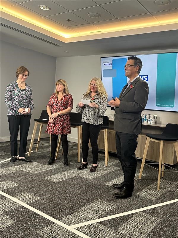 NHSE_WTE's tweet image. &quot;My pledge is to enable and encourage greater inclusivity in our Advancing Practice workforce.&quot; 

Prof. Julian Barratt, Nurse Ruth Germaine, Sue Close and Kate Knowles encourage Advancing Practice Conference attendees to share their pledges.

#AdvancingPractice2023