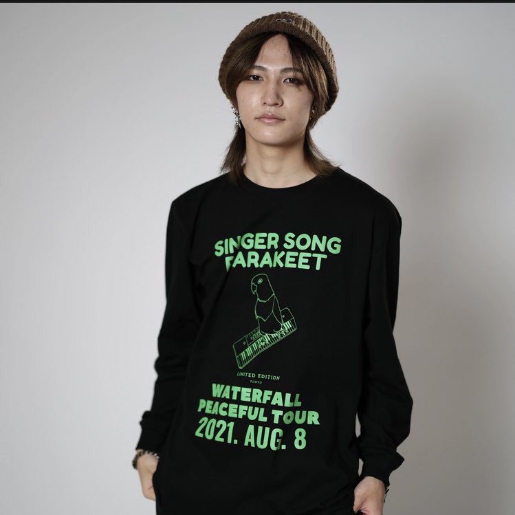 WATERFALL1989's tweet photo. 【2023AW New Arrival】
「Parakeet Piano longsleeve Tshirt」
https://t.co/KIcV7zDF3Y
model / kyoya & Rin & Miu
@tfac_staff
#WATERFALL #shopby #2023AW #インコ #ピアノ #シンセサイザー #テクノ #イラスト #ロンT https://t.co/bxnvmmOnTR