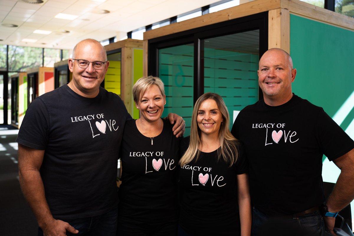 Legacy of Love pedals through grief, turning pain into purpose. Founded in memory of Lumé, lost to ARDS in 2017, the de Beer family rides to raise awareness and funds for bereaved families. Join their cause at legacyoflove.co.  #LegacyofLove #CyclingforaCause