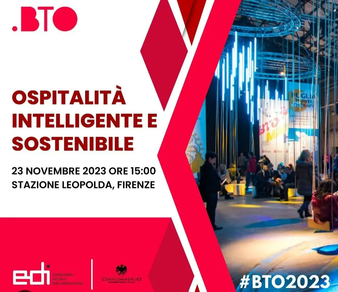 Vi aspetto il 23 novembre alle ore 15.00 al #bto2023 
Nel panel "Ospitalità intelligente e sostenibile" affronterò il tema del ruolo del turismo nel raggiungimento dei 17 obiettivi dell'Agenda 2030 e parlerò di buone pratiche.
#sustainabletourism
#idavarazze
#Agenda2030