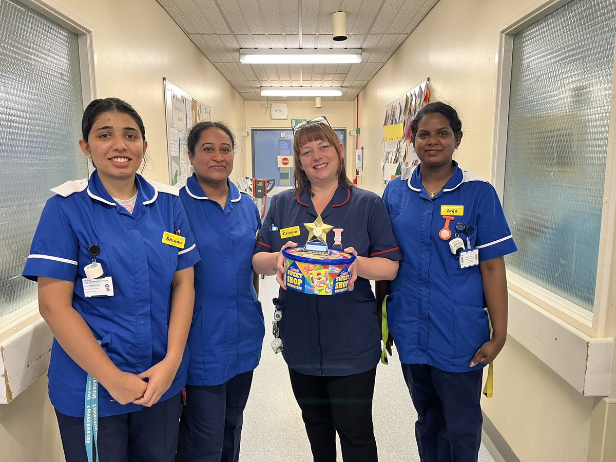 Well done to Alex ward, this months lying and standing blood pressure champions for Surgery 🥳🥳
#patientsafety #fallsprevention