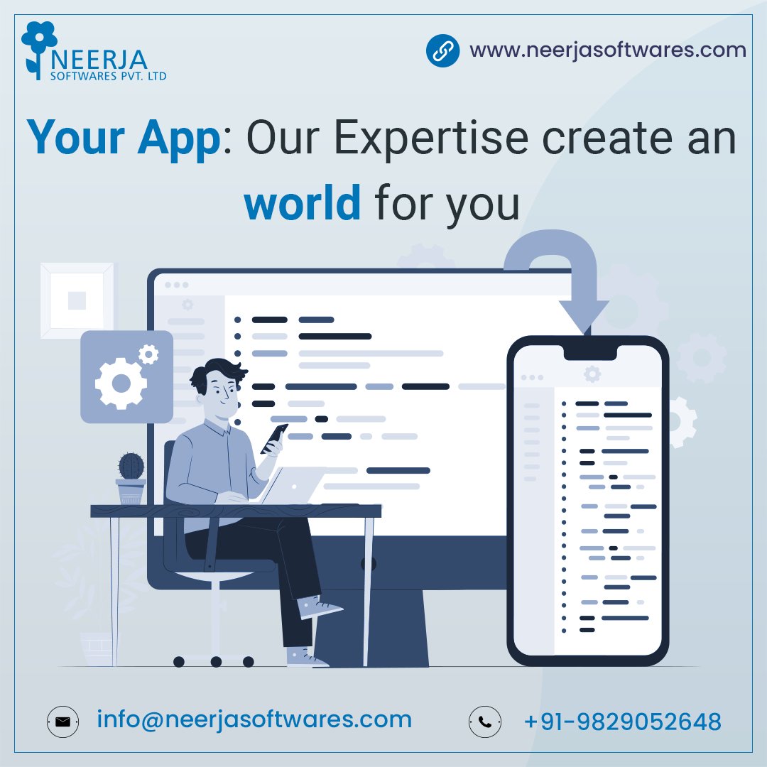 neerjasoftwares's tweet image. Our App, Our Expertise, No Borders For Unlocking Mobile Excellence From Afar
.
#mobiledeveloper #mobiledevelopment #mobiledevelopers #developer #webdeveloper #appdesign #appdeveloper #appdevelopers #appdevelopment #desginer #mobiletechnology #developersparadise