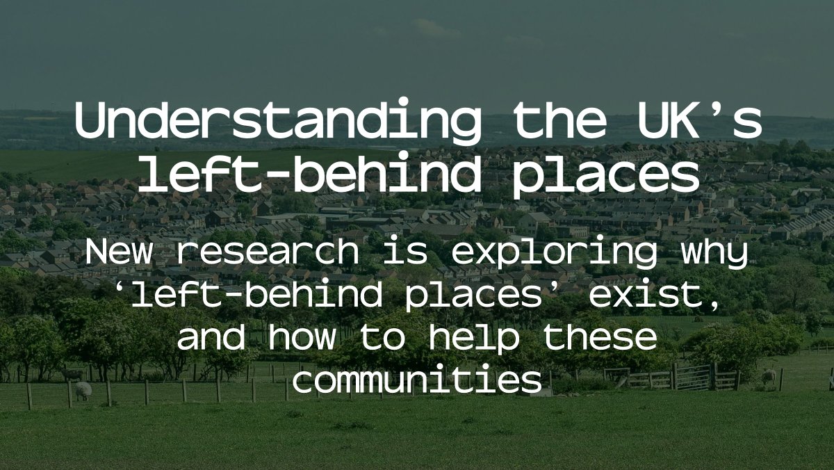 Check out this new article in #TheBartlettReview by @johntomaney with @LucyNatarajan and @myfanwy_t on 'left-behind' communities in evolving economies, highlighting a new research funded by @GrandChallenges on how to help people in these communities.

🔗 bartlett-review.ucl.ac.uk/left-behind-pl…