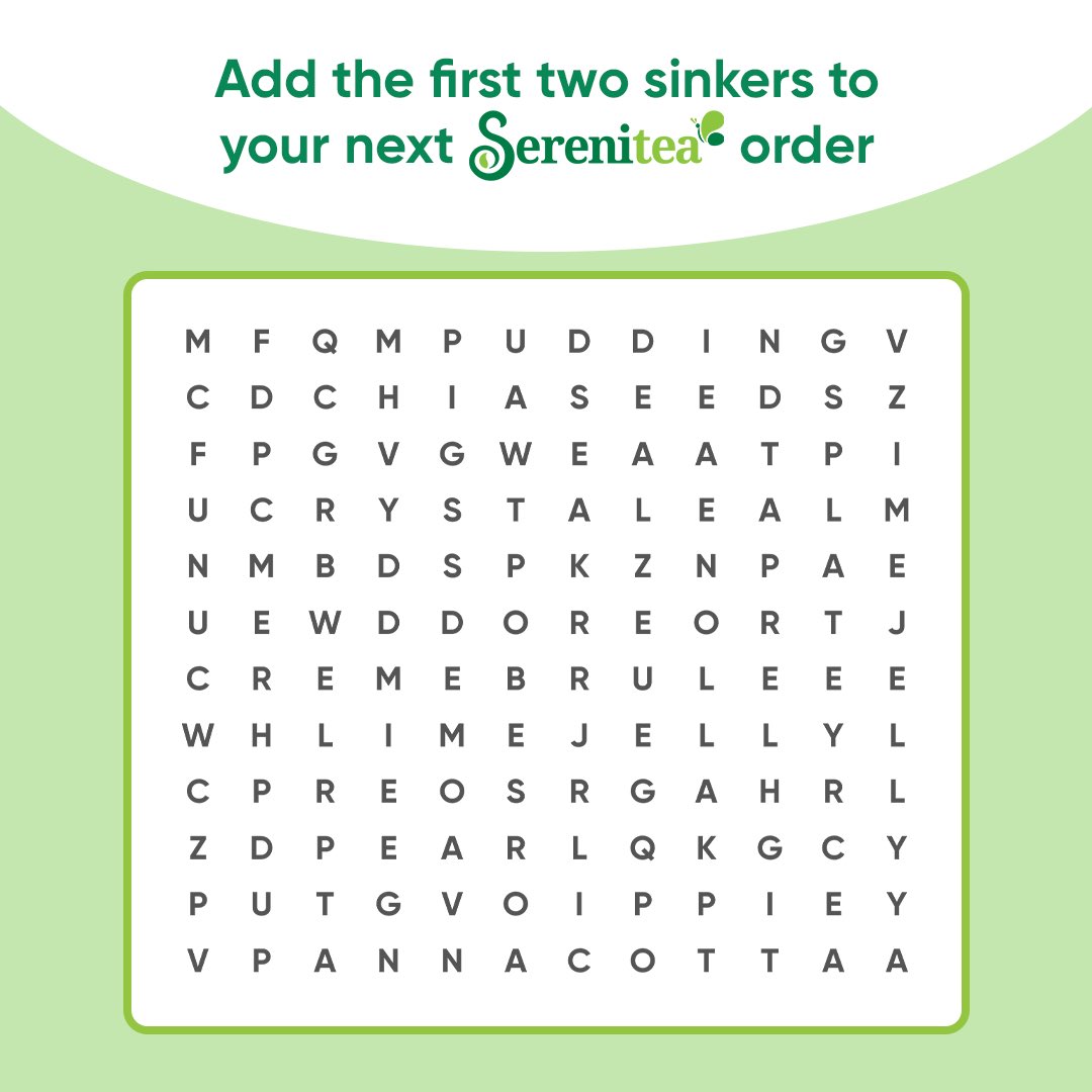 Comment down below which sinkers you found🧋👇